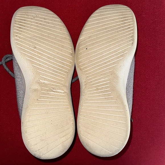Allbirds Women's Wool Runners in dapple grey w/cream sole SZ 10 - Picture 8 of 10